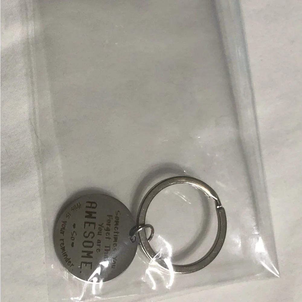 Pen/notebook/keychain Sometimes You forget you are awesome so this is Reminder